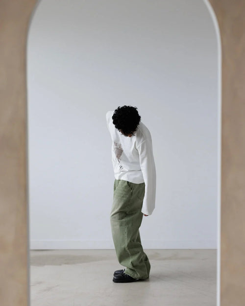 MATCHA DENIM JEANS