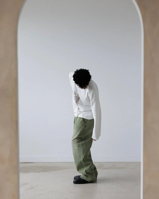 MATCHA DENIM JEANS
